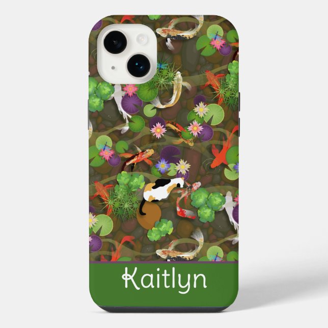 Coque iPhone Koi Fish (Verso)