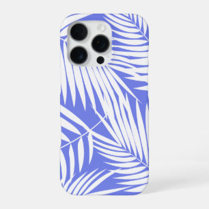 Coque iPhone 16 Pro Kona Palms Hawaiian Leaf Lavande Tropicale