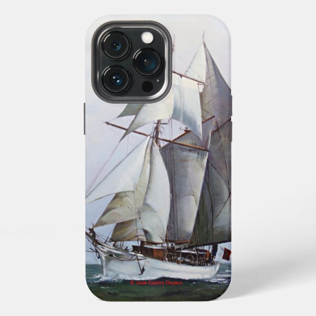 Coque iPhone La Belle Poule (Dos)