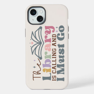 Coque iPhone 15 Plus La bibliothèque appelle et je dois y aller