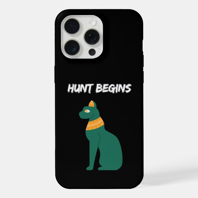 Coque iPhone La chasse commence (Verso)