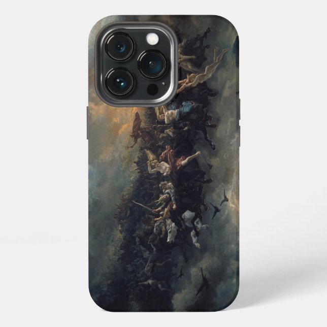 Coque iPhone La Chasse sauvage  (Dos)