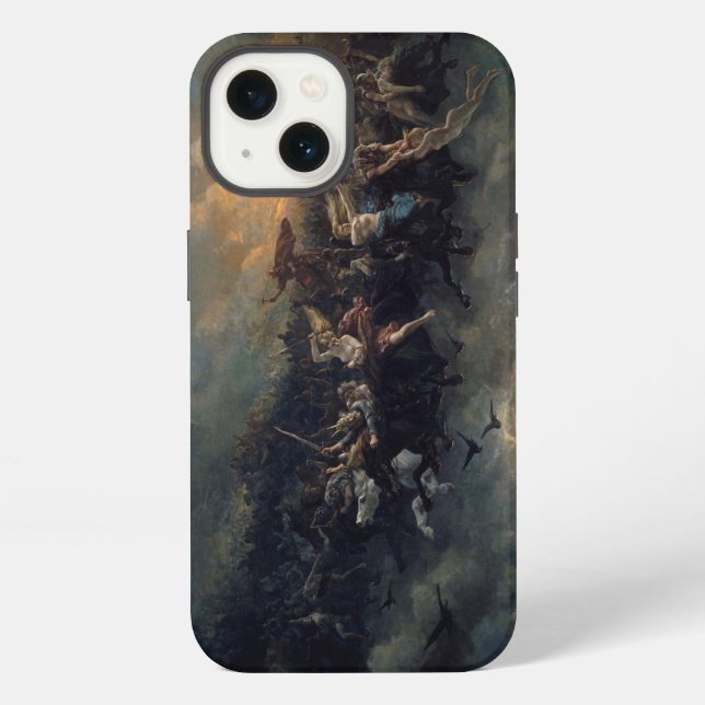 Coque iPhone La Chasse sauvage  (Verso)