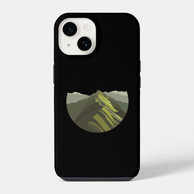 Coque iPhone La crête (Verso)