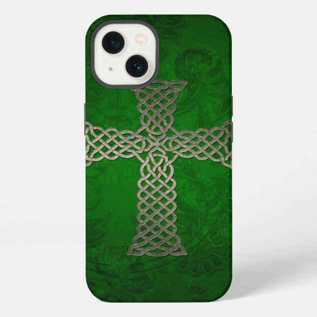 Coque iPhone La croix celtique (Verso)