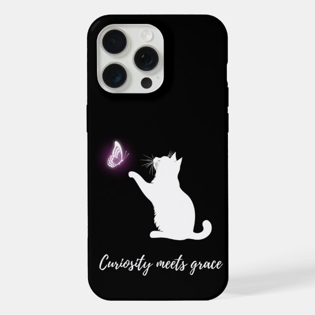 Coque iPhone La curiosité rencontre la grâce (Verso)