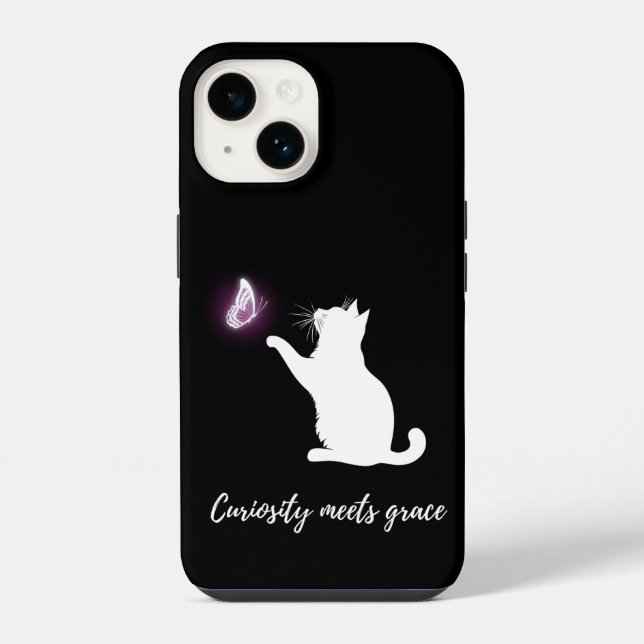 Coque iPhone La curiosité rencontre la grâce (Verso)