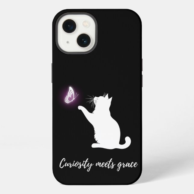 Coque iPhone La curiosité rencontre la grâce (Verso)