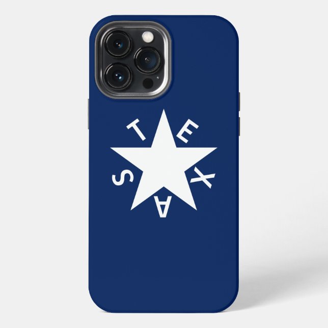 Coque iPhone La De Zavala (République du Texas) (Verso)