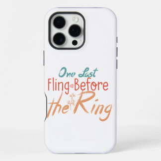 Coque iPhone 16 Pro Max La dernière célébration avant le mariage