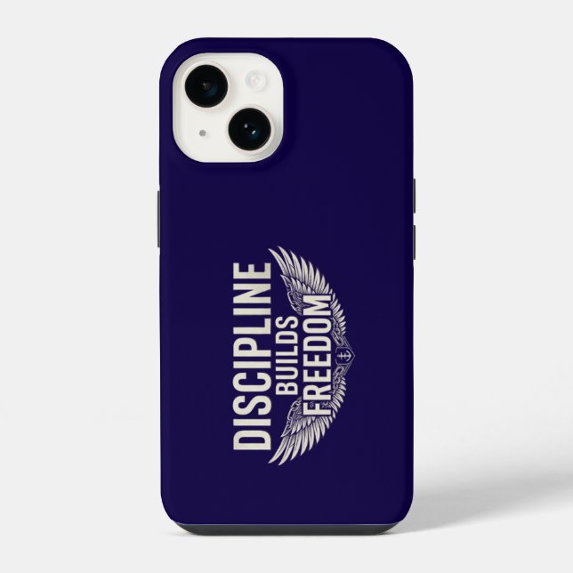 COQUE iPhone LA DISCIPLINE CONSTRUIT LA LIBERTÉ (Verso)