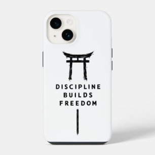 Coque Pour iPhone 14 La Discipline Construit la Liberté Japanese Torii