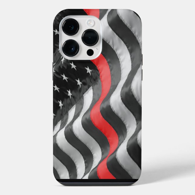 Coque iPhone La fine ligne rouge (Verso)