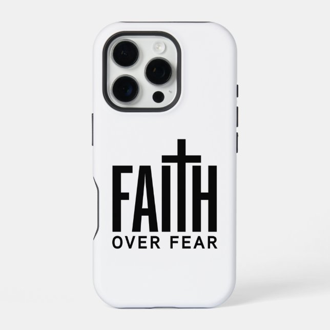 Coque iPhone La Foi Plutôt que la Peur (Verso)