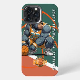 Etui iPhone 13 Pro Max La force primordiale du Basketball