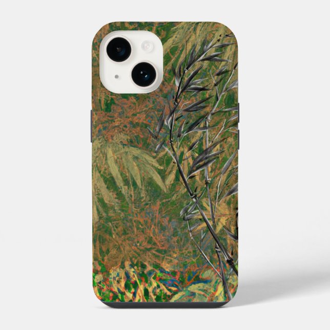 Coque iPhone La forêt de Bambou (Verso)