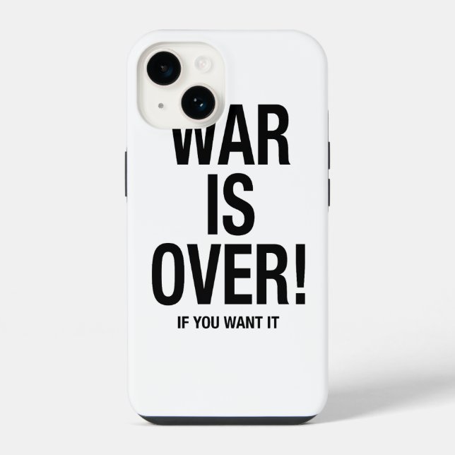 Coque iPhone La guerre est finie (Verso)