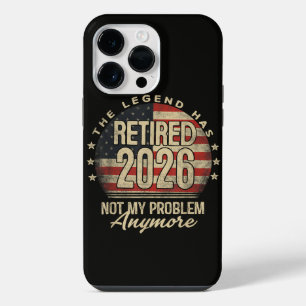 Coque Pour Pour iPhone 14 Pro Max La légende a pris sa retraite 2026 drôle