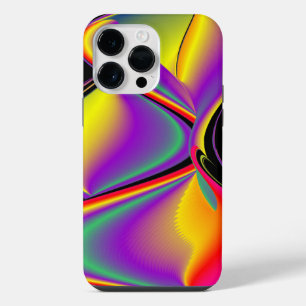 Coque Pour Pour iPhone 14 Pro Max La Magie des Couleurs Abstrait 3D Rainbowart
