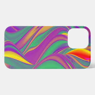 Etui iPhone 13 Pro Max La magie des couleurs Abstrait Rainbowart 3D