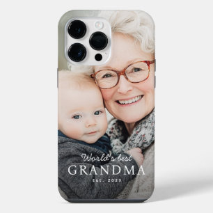 Coque Pour Pour iPhone 14 Pro Max La meilleure grand-mère du monde photo de l'année