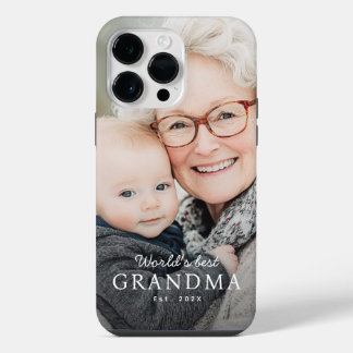 Coque Pour Pour iPhone 14 Pro Max La meilleure grand-mère du monde photo de l'année
