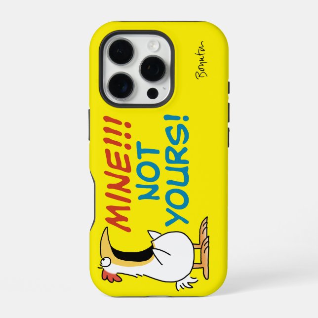 COQUE iPhone LA MIENNE ! PAS LE VÔTRE ! (Verso)