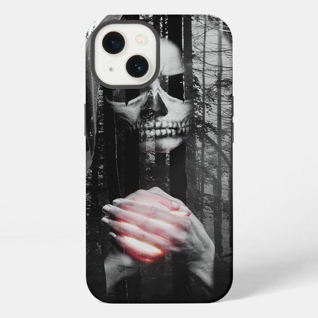 Coque iPhone La mort attend de tomber (Verso)