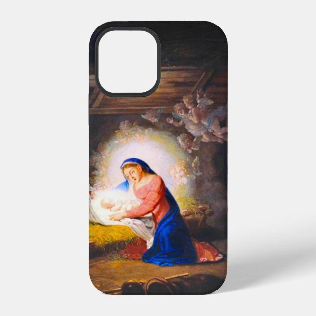 Coque iPhone La Nativité du Christ (Verso)