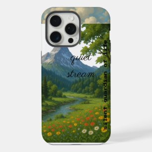 Coque iPhone 15 Pro Max La nature, gardienne silencieuse de la vie.