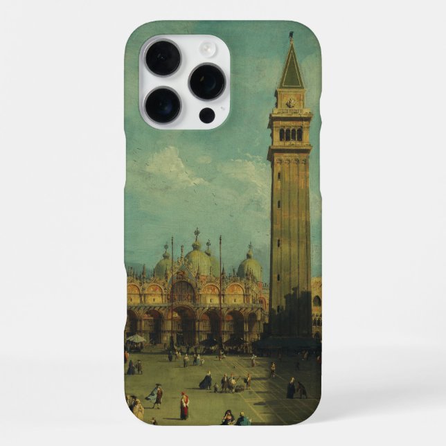 Coque iPhone La Place Saint-Marc par Canaletto (Verso)