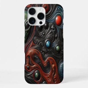 Coque iPhone 16 Pro Max La présence mystérieuse d'Aliens dans l'art cosmiq
