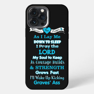 Etui iPhone 13 Pro Max La prière du guerrier...de Graves'
