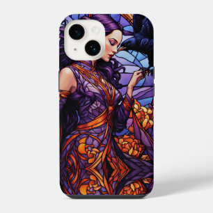 Coque Pour iPhone 14 La princesse et le corbeau