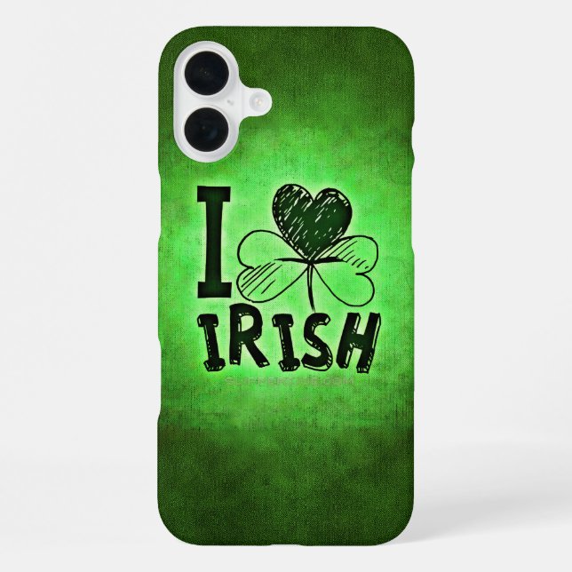 Coque iPhone La Saint-Patrick de SlipperyJoe férié irlandais pr (Verso)