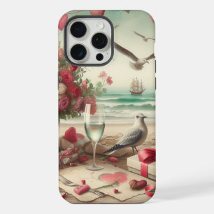 Coque iPhone 15 Pro Max la Saint-Valentin côtière/nautique