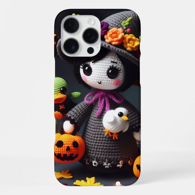 Coque iPhone La Saison d'Halloween (Pour elle) (Verso)