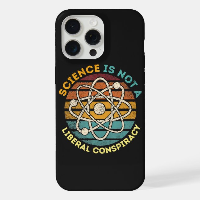 Coque iPhone La science n'est pas un complot libéral (Verso)