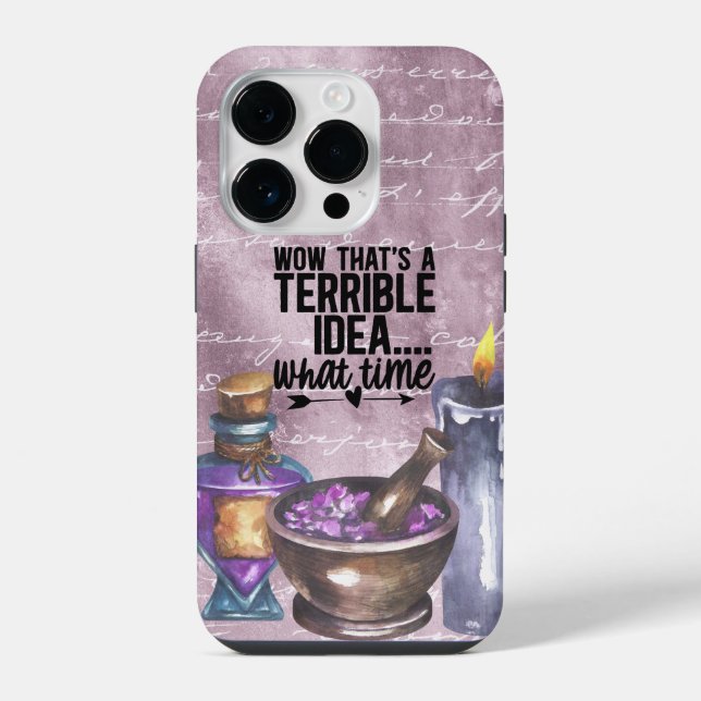 Coque iPhone La sorcière est héréditaire (Verso)