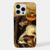 LA TENTE ARABE AVEC CHEVAL Monogramme en Agate Ora