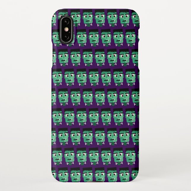 Coque iPhone La tête du monstre Frankenstein (Dos)