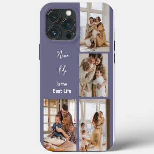 Etui iPhone 13 Pro Max La vie de Nana est la meilleure vie 4 Photo pour é