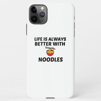 COQUE iPhone 11Pro MAX LA VIE DES NOODLES EST MEILLEURE
