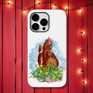 Coque Pour Pour iPhone 14 Pro Max La vie est meilleure avec les poulets