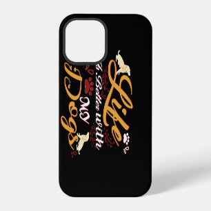 Coque iPhone 12 Pro La vie est meilleure avec mes chiens