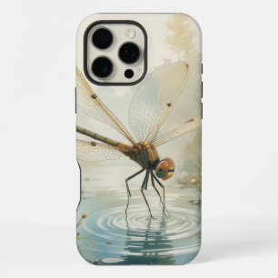 Coque iPhone 16 Pro Max Lac de libellule Nature Faune