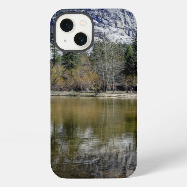 Coque iPhone Lac mirror (Verso)