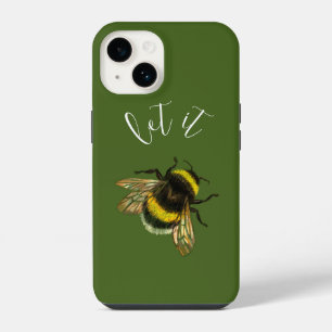 Coque Pour iPhone 14 Laisse-le tomber, bourdon