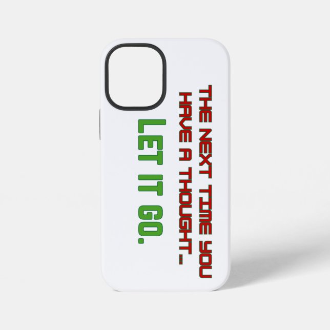 Coque iPhone Laisse tomber (Verso)