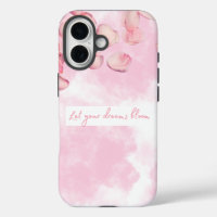 coque iphone "Laissez fleurir vos rêves"